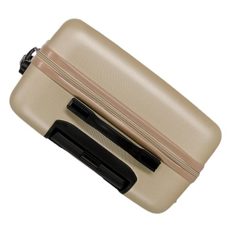 Roll Road FLEX 5849469 Set Trolley 55-65-75 cm 4 Ruote Champagne