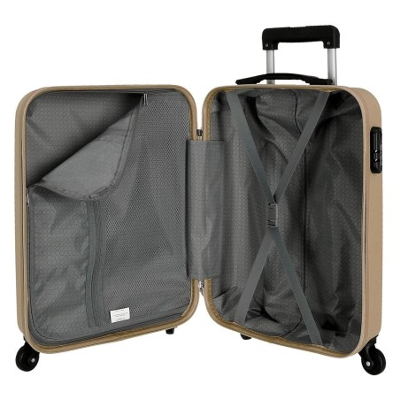 Roll Road FLEX 5849469 Set Trolley 55-65-75 cm 4 Ruote Champagne