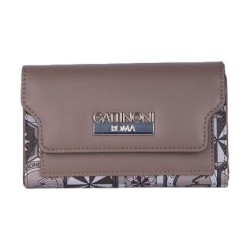 Gattinoni BENTD8616WZTTJ7 Bright Portafogli Flap M. Donna New Teodosia Taupe