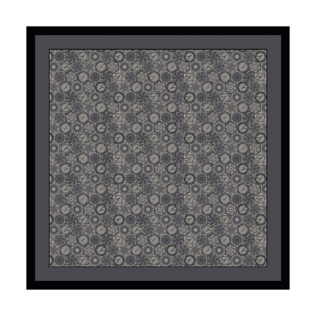 Gattinoni Teodosia AENTD2079WPO131 Foulard Donna 90x90 cm  Smoke Black