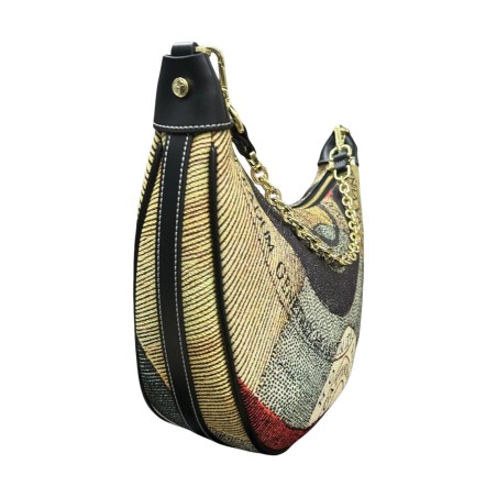 Gattinoni BEGPL8253WPQP26 Planetarium L.Hobo Classic Black