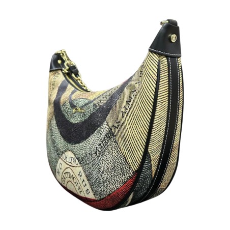 Gattinoni BEGPL8253WPQP26 Planetarium L.Hobo Classic Black