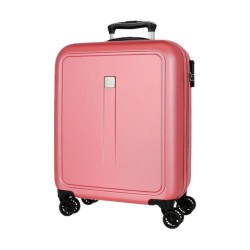 Roll Road CAMBOYA 5068624 Trolley Cabina Exensible 40x55x20 cm 4 Ruote Rigido Rosa