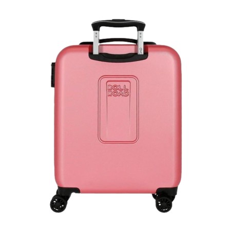Roll Road CAMBOYA 5068624 Trolley Cabina Exensible 40x55x20 cm 4 Ruote Rigido Rosa