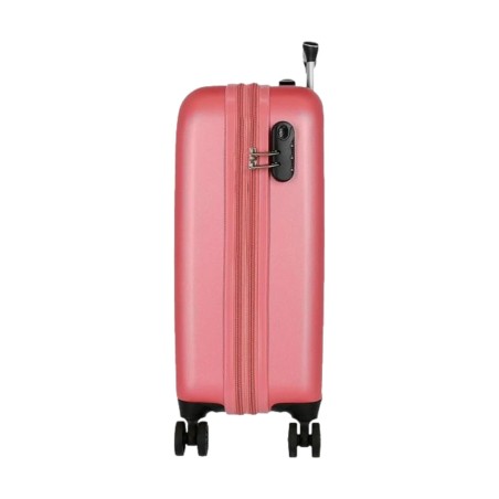 Roll Road CAMBOYA 5068624 Trolley Cabina Exensible 40x55x20 cm 4 Ruote Rigido Rosa