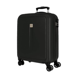 Roll Road CAMBOYA 5068621 Trolley Cabina Exensible 40x55x20 cm 4 Ruote Rigido Nero