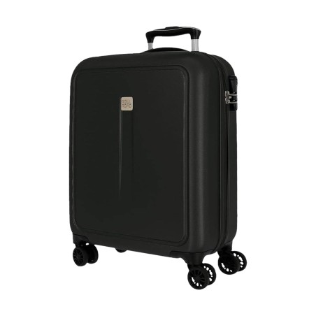 Roll Road CAMBOYA 5068621 Trolley Cabina Exensible 40x55x20 cm 4 Ruote Rigido Nero