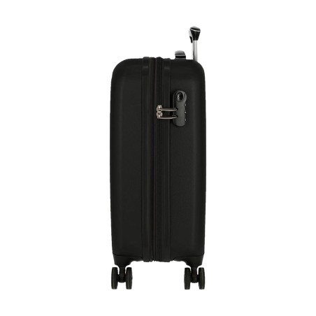 Roll Road CAMBOYA 5068621 Trolley Cabina Exensible 40x55x20 cm 4 Ruote Rigido Nero