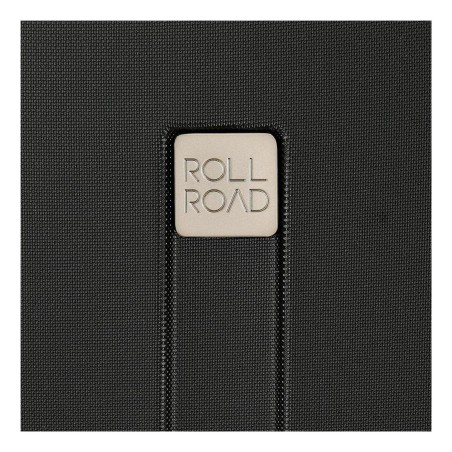 Roll Road CAMBOYA 5068621 Trolley Cabina Exensible 40x55x20 cm 4 Ruote Rigido Nero