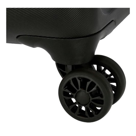 Roll Road CAMBOYA 5068621 Trolley Cabina Exensible 40x55x20 cm 4 Ruote Rigido Nero