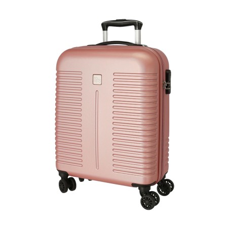 Roll Road INDIA  5089127 Trolley Cabina 40x55x20 cm 4 Ruote Rigido Nude