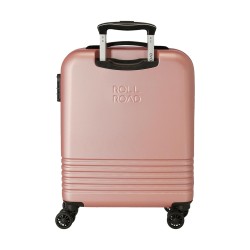 Roll Road INDIA  5089127 Trolley Cabina 40x55x20 cm 4 Ruote Rigido Nude 2