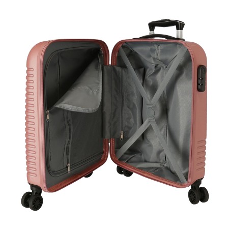 Roll Road INDIA  5089127 Trolley Cabina 40x55x20 cm 4 Ruote Rigido Nude