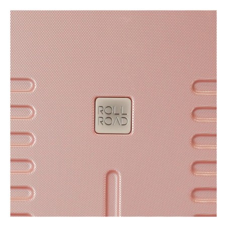 Roll Road INDIA  5089127 Trolley Cabina 40x55x20 cm 4 Ruote Rigido Nude