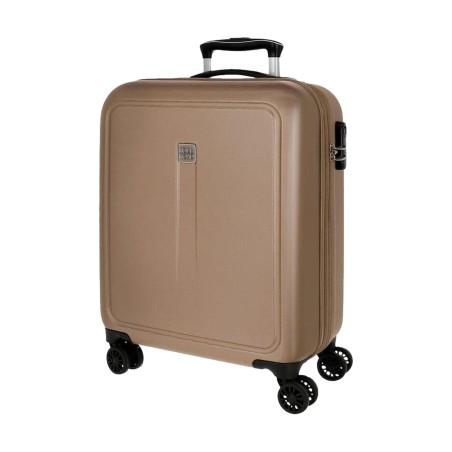 Roll Road CAMBOYA 5068622 Trolley Cabina Exensible 40x55x20 cm 4 Ruote Rigido Champagne