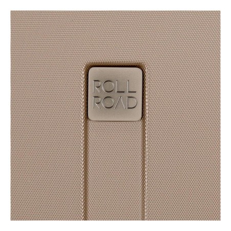 Roll Road CAMBOYA 5068622 Trolley Cabina Exensible 40x55x20 cm 4 Ruote Rigido Champagne