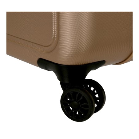 Roll Road CAMBOYA 5068622 Trolley Cabina Exensible 40x55x20 cm 4 Ruote Rigido Champagne