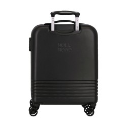 Roll Road INDIA  5089121 Trolley Cabina 40x55x20 cm 4 Ruote Rigido Nero 2