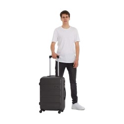 Roll Road FLEX 5849261 Trolley Medio 65X46X25 cm 4 Ruote Rigido Antracite 2