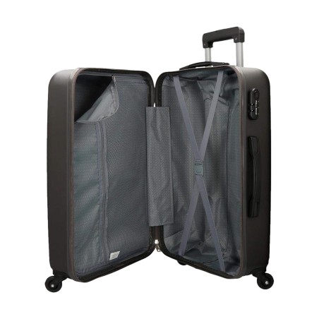 Roll Road FLEX 5849261 Trolley Medio 65X46X25 cm 4 Ruote Rigido Antracite