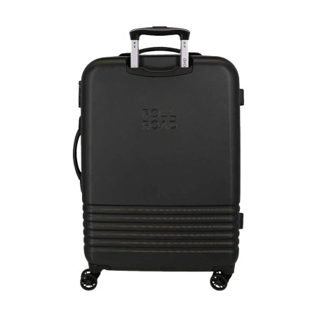 Roll Road INDIA  5089521 Set 2 Trolley 55-70 cm 4 Ruote Nero