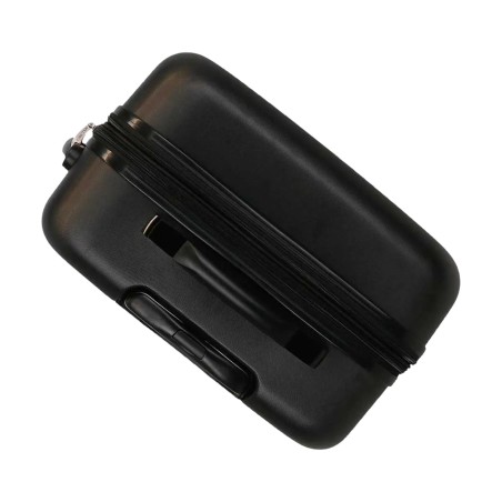 Roll Road INDIA  5089521 Set 2 Trolley 55-70 cm 4 Ruote Nero