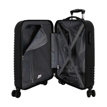 Roll Road INDIA  5089521 Set 2 Trolley 55-70 cm 4 Ruote Nero
