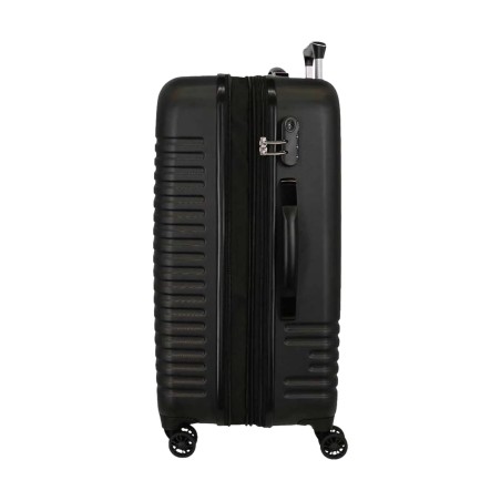 Roll Road INDIA  5089521 Set 2 Trolley 55-70 cm 4 Ruote Nero