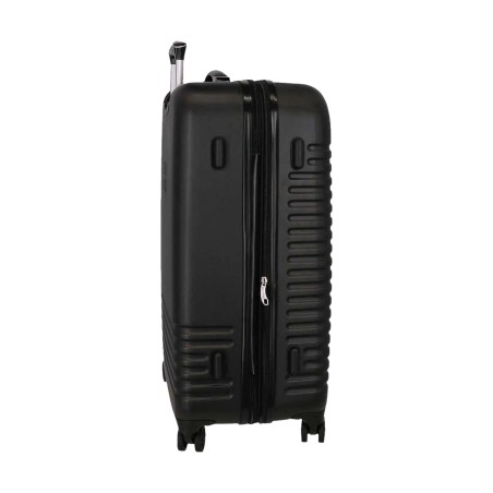 Roll Road INDIA  5089521 Set 2 Trolley 55-70 cm 4 Ruote Nero