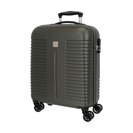 Roll Road INDIA  5089122 Trolley Cabina 40x55x20 cm 4 Ruote Rigido Antracite