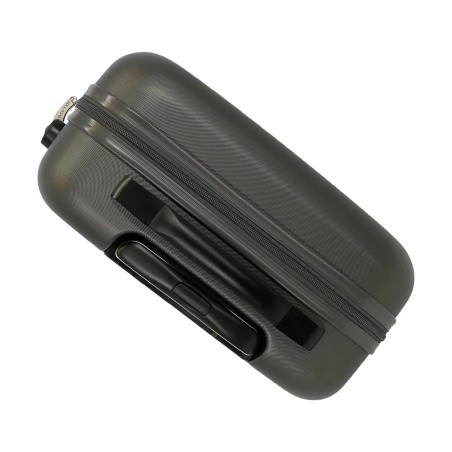 Roll Road INDIA  5089122 Trolley Cabina 40x55x20 cm 4 Ruote Rigido Antracite