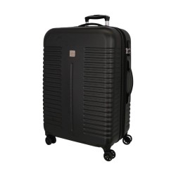 Roll Road INDIA  5089221 Trolley Medio 48x70x27 cm 4 Ruote Rigido Nero