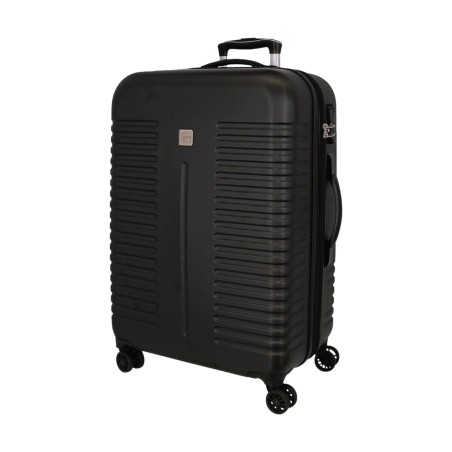Roll Road INDIA  5089221 Trolley Medio 48x70x27 cm 4 Ruote Rigido Nero