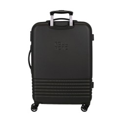 Roll Road INDIA  5089221 Trolley Medio 48x70x27 cm 4 Ruote Rigido Nero 2