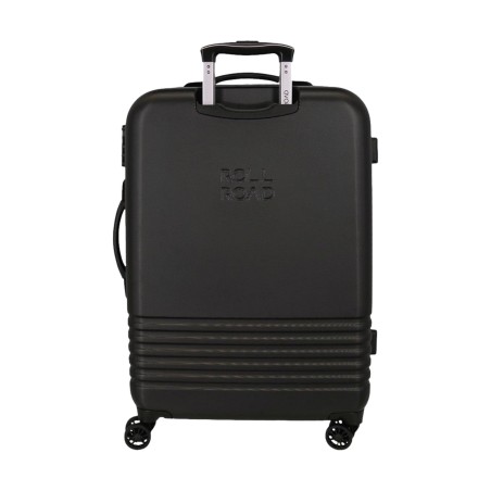 Roll Road INDIA  5089221 Trolley Medio 48x70x27 cm 4 Ruote Rigido Nero