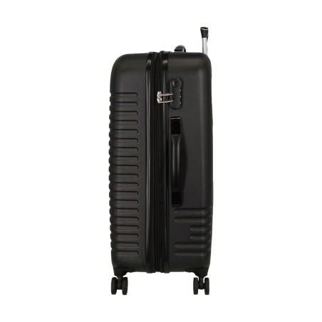 Roll Road INDIA  5089221 Trolley Medio 48x70x27 cm 4 Ruote Rigido Nero