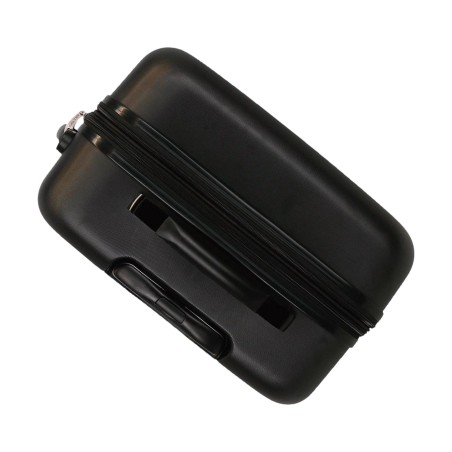 Roll Road INDIA  5089221 Trolley Medio 48x70x27 cm 4 Ruote Rigido Nero