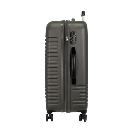 Roll Road INDIA  5089222 Trolley Medio 48x70x27 cm 4 Ruote Rigido Antracite