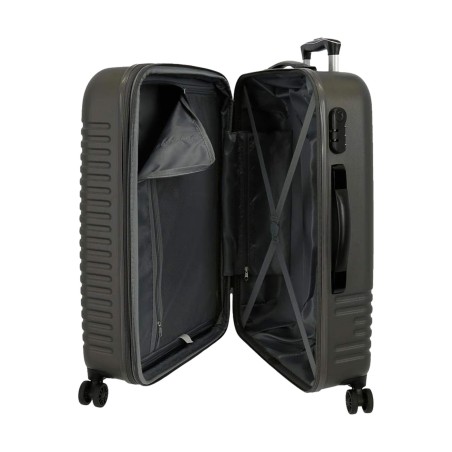 Roll Road INDIA  5089222 Trolley Medio 48x70x27 cm 4 Ruote Rigido Antracite