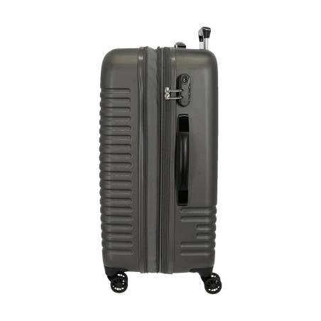 Roll Road INDIA  5089222 Trolley Medio 48x70x27 cm 4 Ruote Rigido Antracite