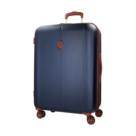 El Potro OCURI 5128826 Trolley Medio Estendibile 70X49X28 cm 4 Ruote Rigido Blu Navy