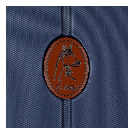 El Potro OCURI 5128826 Trolley Medio Estendibile 70X49X28 cm 4 Ruote Rigido Blu Navy