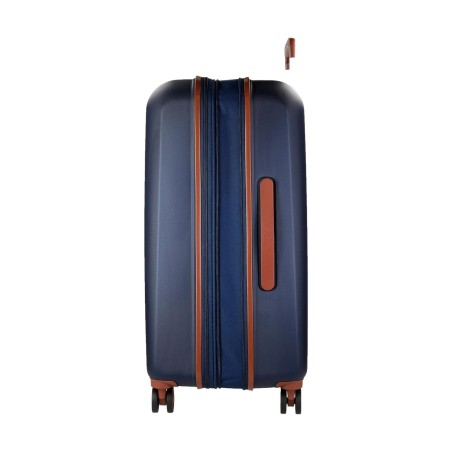 El Potro OCURI 5128826 Trolley Medio Estendibile 70X49X28 cm 4 Ruote Rigido Blu Navy