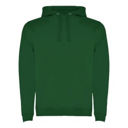Roly URBAN 1067 Felpa Con Cappuccio e Tasca Frontale Verde
