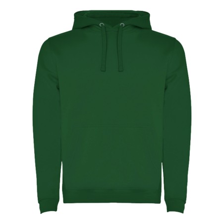 Roly URBAN 1067 Felpa Con Cappuccio e Tasca Frontale Verde