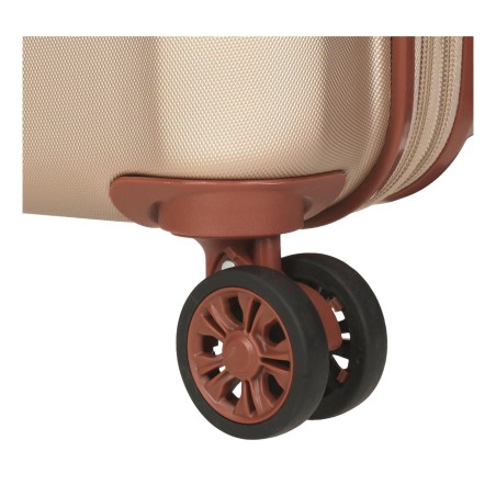 El Potro OCURI 5128827 Trolley Medio Estendibile 70X49X28 cm 4 Ruote Rigido Champagne