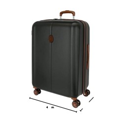 El Potro OCURI 5128821 Trolley Medio Estendibile 70X49X28 cm 4 Ruote Rigido Grigio 2