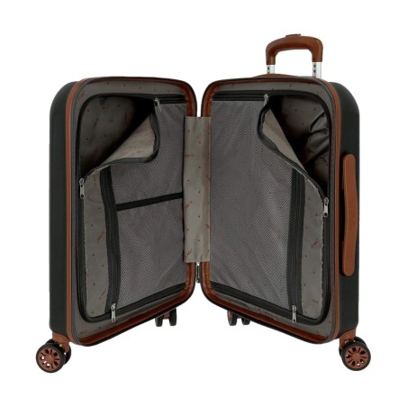 El Potro OCURI 5128621 Trolley Cabina Estendibile 55X40X20 cm 4 Ruote Rigido Grigio