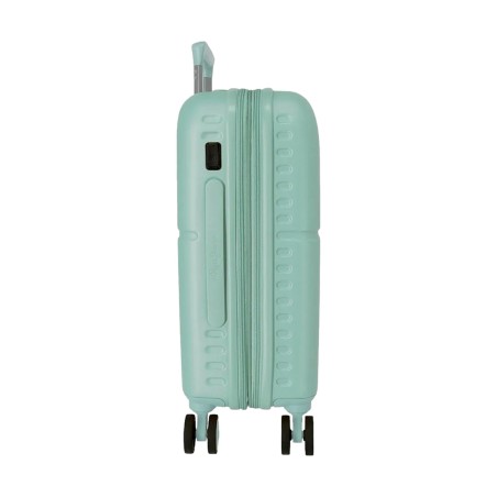 Pepe Jeans 7689525 SET 2 PZ Trolley  50-70 cm 4 Ruote Rigido Turchese