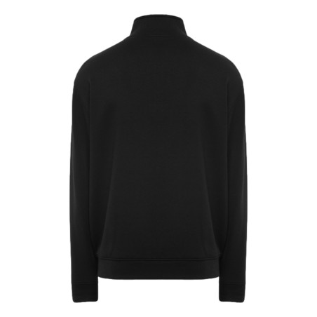 Roly 6439 ULAN Felpa Uomo Con Zip Nero